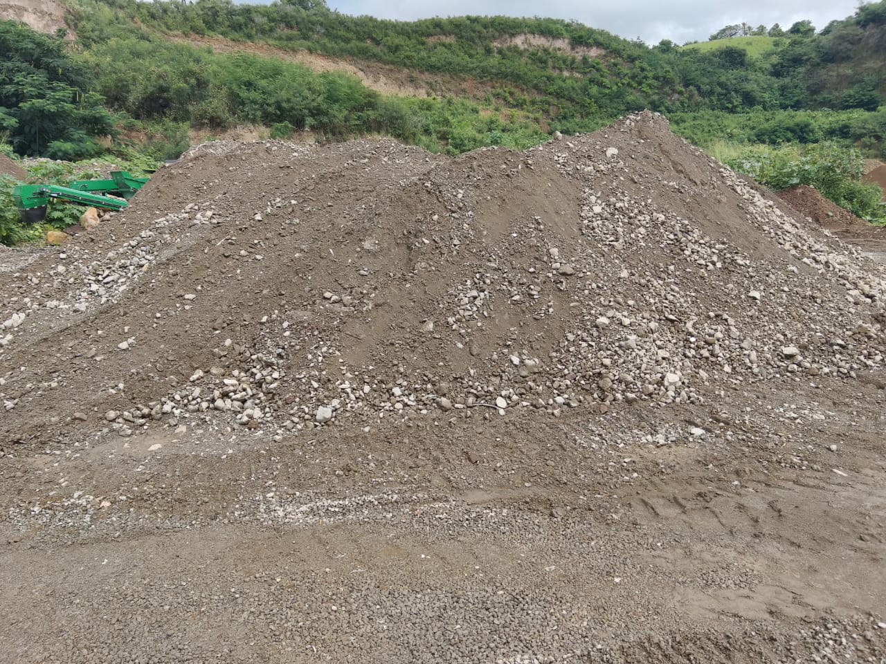 Grave béton recyclé 0-80 Guadeloupe